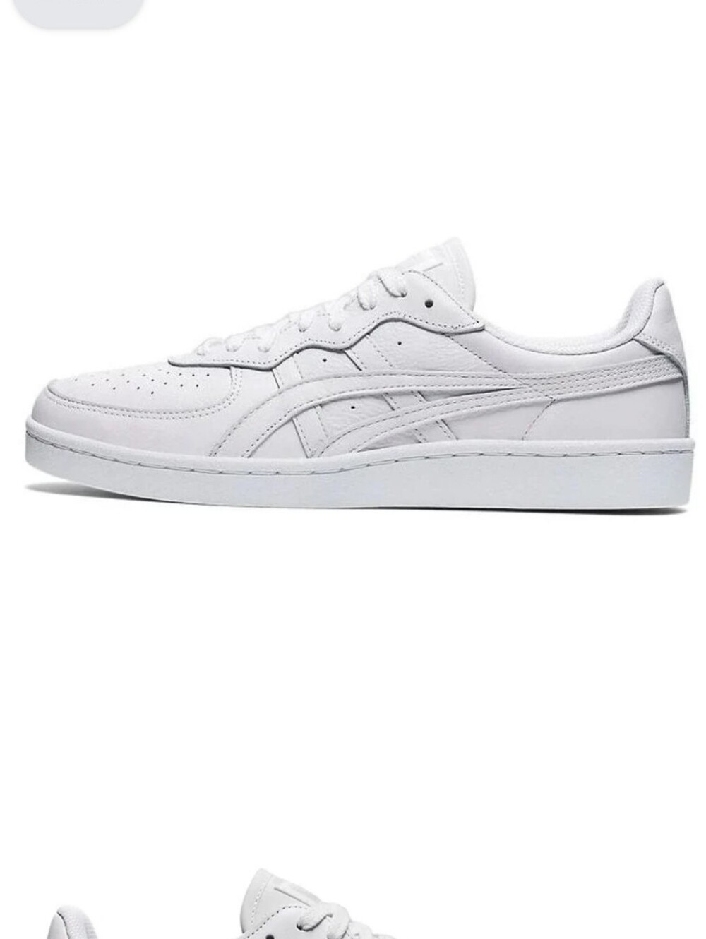 Onitsuka Tiger GSM All White Leather Men's Sneakers Tennis Shoes EUC Sz 9